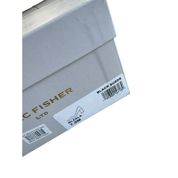 Marc Fisher Womens ZALA Black Suede Pointy Toe Pumps NEW Size 7.5 - Picture 9 of 13